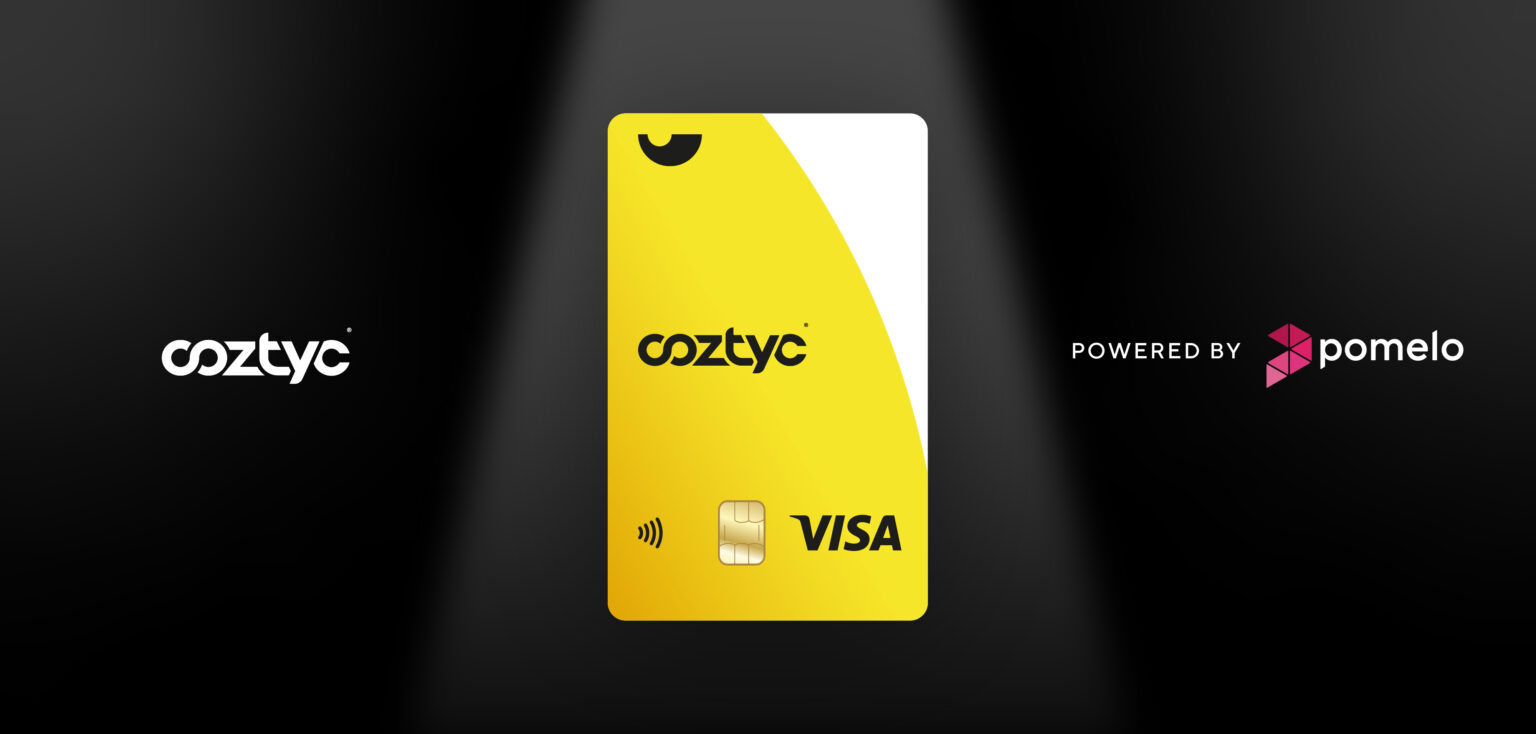 La tarjeta de crédito de Coztyc powered by Pomelo